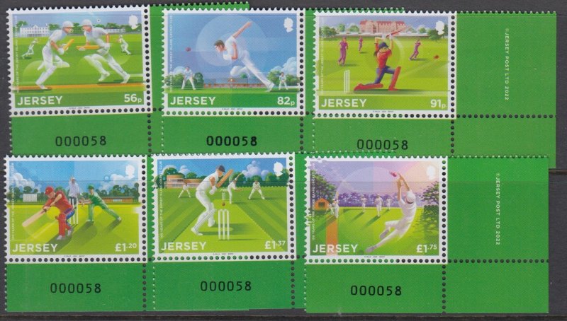 Jersey 2022  Cricket Club set of 6 NHM