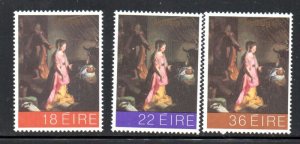 Ireland Sc 510-512  1981 Christmas stamp set mint NH