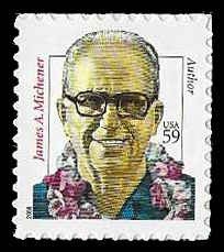 PCBstamps   US #3427A 59c James A. Michener, MNH, (21)