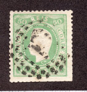 Portugal - Sc# 29 Used (few short/clipped perfs)       /      Lot 1122030