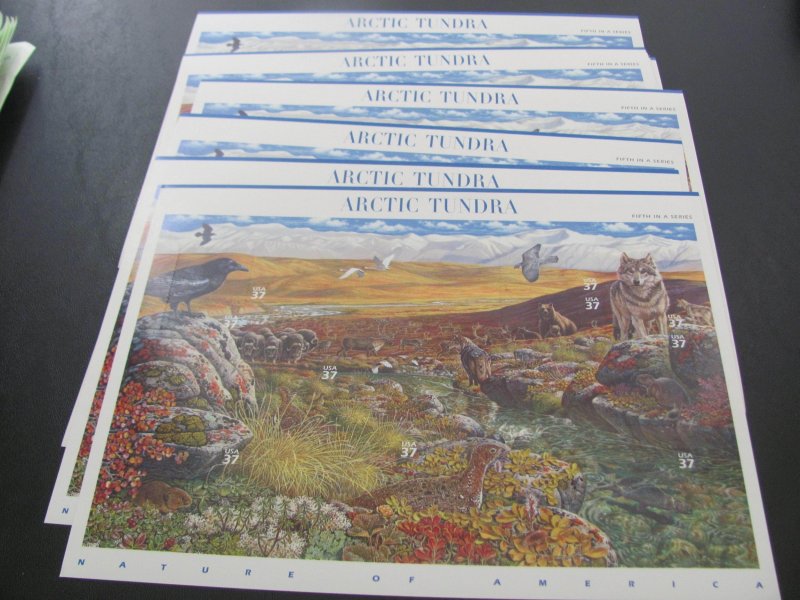 US   MNH 2003 SC# 3802 ARCTIC TUNDRA 10 SHEETS FV $37