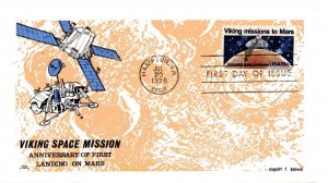 1759 Viking Space Missions, Colonial, FDC