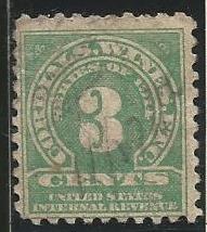 U.S. Scott #RE6 Revenue Stamp - Used Single