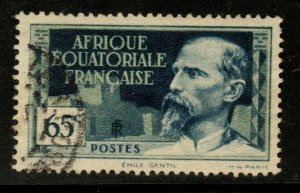 French Equatorial Africa  AEF Scott 51 Used stamp