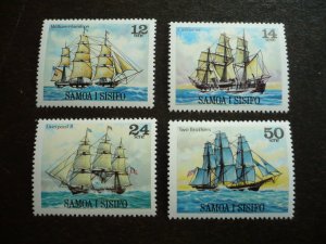 Stamps - Samoa - Scott# 521-524 - Mint Never Hinged  Set of 4 Stamps