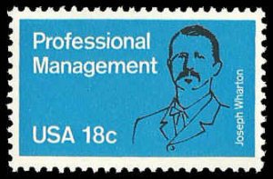 PCBstamps   US #1920 18c Professional Management, 1981, MNH, (8)