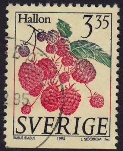 Sweden - 1995 - Scott #2002 - used - Fruit