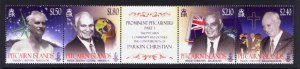 Pitcairn Islands Sc# 722 MNH Parkin Christian (Strip)