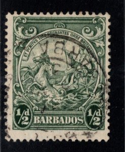 Barbados Scott 166 Used seal of colony stamp