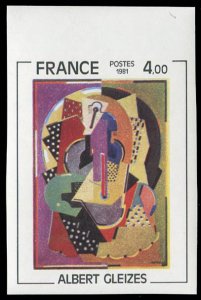 France, 1950-Present #1728 (YT 2137) Cat€80, 1981 Abstract by Gleizes, impe...