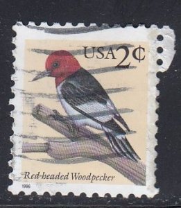 United States 1996 Sc#3032 Red-headed Woodpecker Used