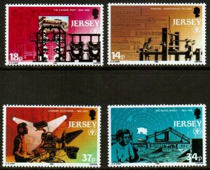 Jersey 1990 ,Unesco world literacy MNH Set # 540-543