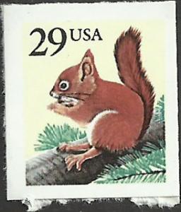 # 2489 MINT NEVER HINGED RED SQUIRREL    