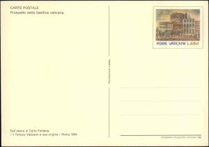 Vatican City, Government Postal Card