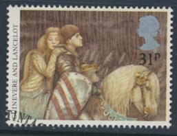 Great Britain  SG 1296 SC# 1117 Used / FU with First Day Cancel - Arthurian L...