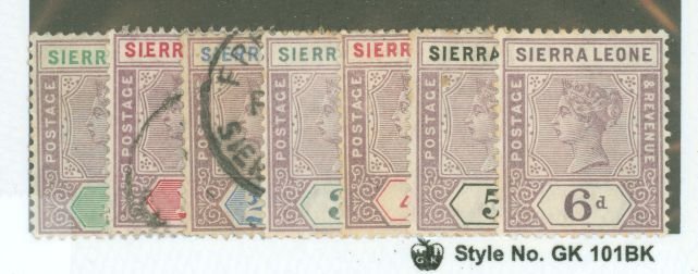 Sierra Leone #34/42 Unused