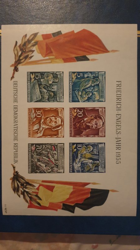 German Democratic Republic (DDR) #144a Souvenir Sheet