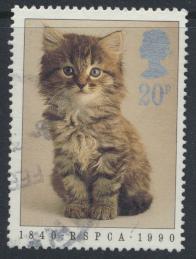 Great Britain SG 1479  Used   - RSPCA Animals 