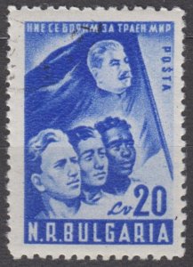 Bulgaria Scott #697 1950 CTO