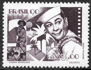 BRAZIL 1990 25cr Oscarito Film Star Issue Sc 2254 MNH