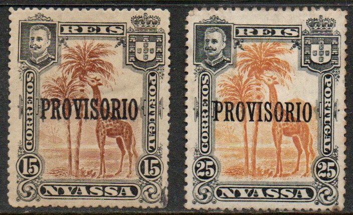 Nyassa Sc #42-43 Mint Hinged