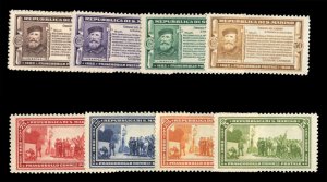 San Marino #143-150 Cat$531.50, 1932 Garibaldi, complete set, hinged, 25c wit...