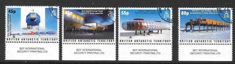 BRITISH ANTARCTIC TERR. SG411/4 2005 HALLEY VI RESEARCH STATION USED 