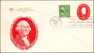 Scott U533 - 2 Cents Washington - ASDA FDC - Unaddressed