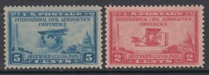 US 649-650 MNH VF