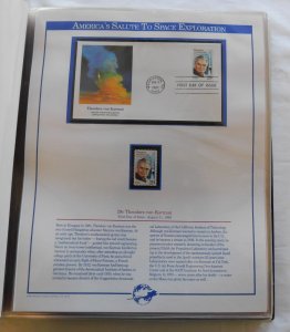 America's Salute to Space Exploration, Fleetwood First Day Covers w/ Min...