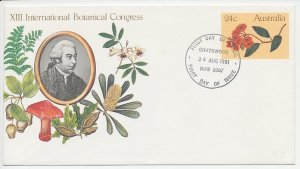 Postal stationery Australia 1981 Botanical Congress