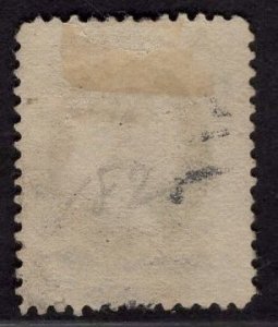 US Stamp #182 1c  Franklin USED SCV $6. Letter A Cancel