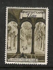 Vatican Scott  122 Mint - 1949 Basilicas Issue