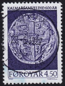 Faroe Islands - 1997 - Scott #323 - used - Kalmar Union