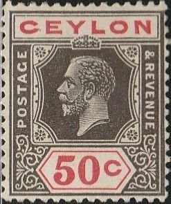 Ceylon,#240 Mint Hinged From 1921-33