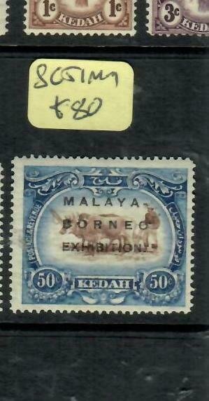 MALAYA KEDAH   (PP2204B)  MBE 50C SG 51    MOG