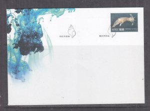 NORWAY, 2006 Marine Life 10k. on unaddressed Illustrated fdc