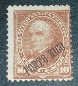 Puerto Rico 10c 1899 overprinted Porto Rico MNG