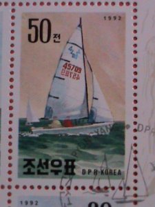 ​KOREA STAMP: 2001-SC#3119a RICCIONE INTERNATIONAL STAMP SHOW.CTO-MNH-SHEET #1