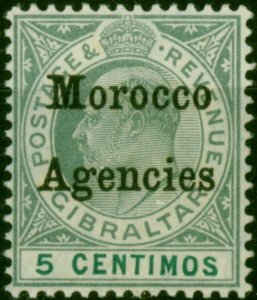 Morocco Agencies 1905 5c Grey-Green & Green SG24 Fine LMM
