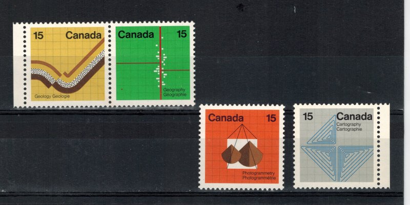 CANADA SCOTT 582-585 MINT NEVER HINGED