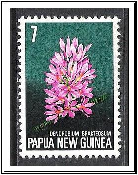 Papua New Guinea #402 Flowers MNH