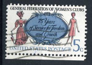 USA 1966 - Scott 1316 used - 5c, Federation of Women's club