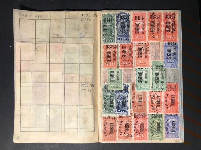 Uruguay Revenue Stamps Mint/Used 1896-1911 (1400 Stamps)