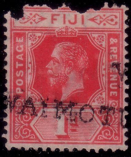 FIJI GV 1d straight line village cancel WAIMOTU............................44009