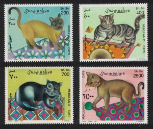 Somalia Cats 4v 1997 MNH MI#624-627