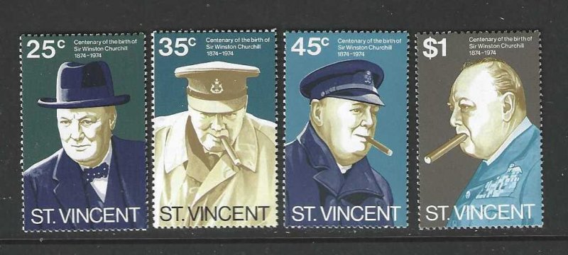 St Vincent 389-392 MNH SC:$1.00