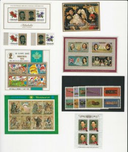 Aitutaki, Postage Stamp, #77-78a,123a, 134a, 151a, 159, 192-207, 247 NH, JFZ