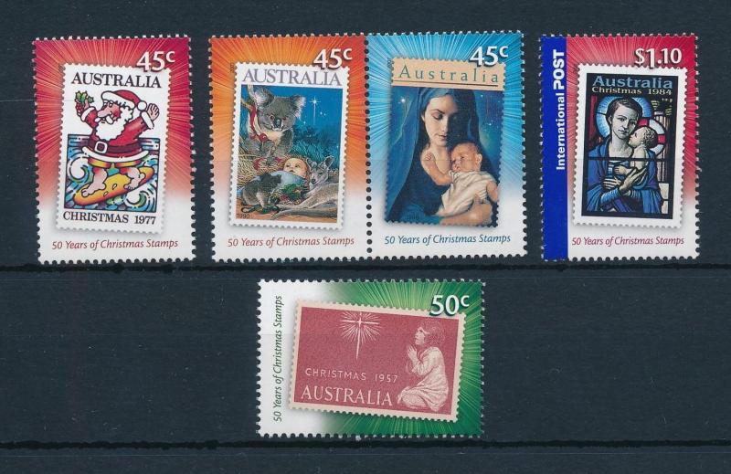 [73976] Australia 2007 Christmas Santa Stamps on Stamps MNH