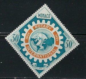 Monaco 353 MNH 1955 issue (an4621)